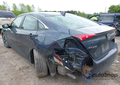 2018 Honda Civic Ex-T z USA, uszkodzony, nr VIN 19XFC1F35JE201765